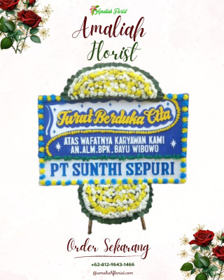 Papan Bunga Duka di Jakasetia