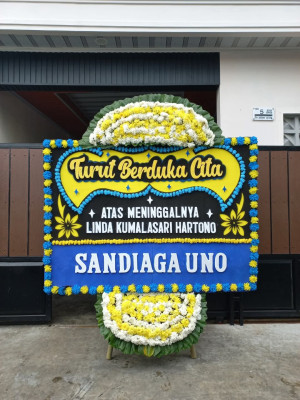 Papan Bunga Duka di Jakasetia
