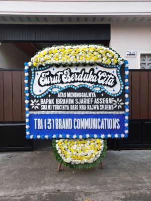 Papan Bunga Duka di Jakasetia